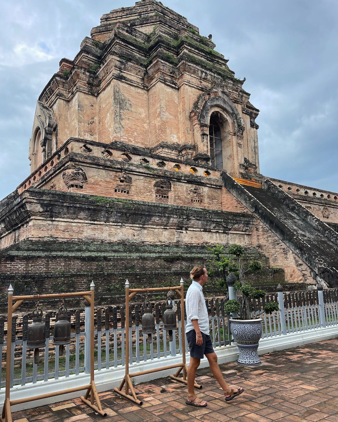 The Ruins of Wat Chedi Luang, Chiang Mai, Thailand