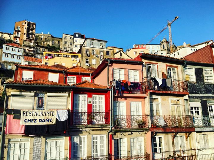 Old houses in Porto, Portugal